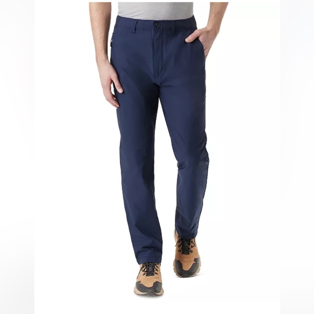Bass Outdoor Men's Slim Straight Navy Blue Pants Size 28‎